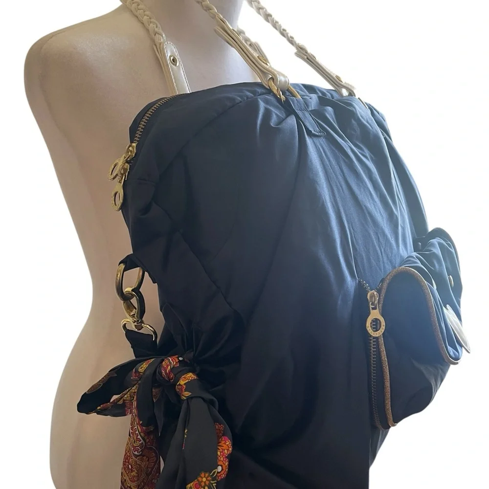 Dominique Marie limited travel / diaper or hospital Detachable Strap bag